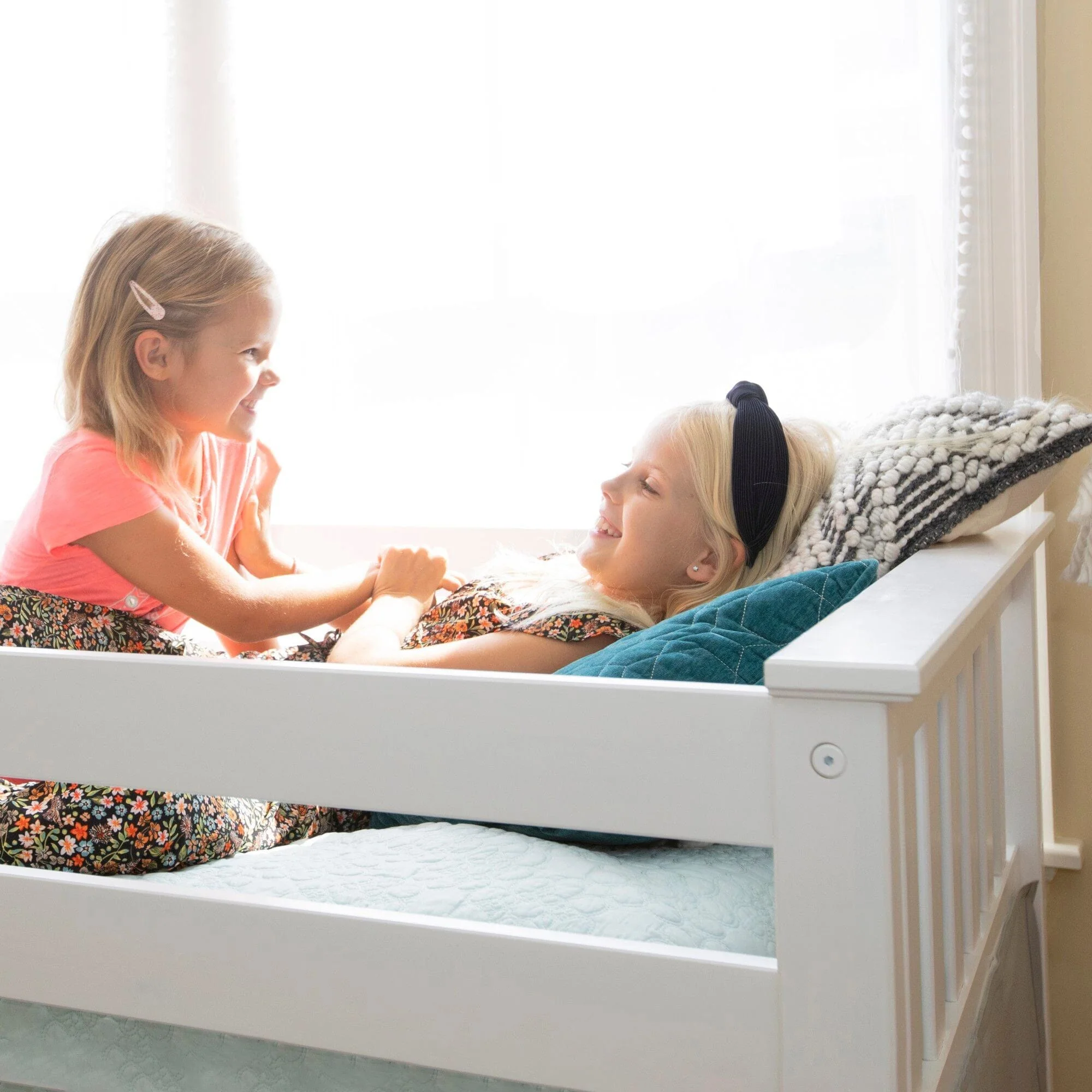 Twin Over Twin Low Bunk Bed - Image 26