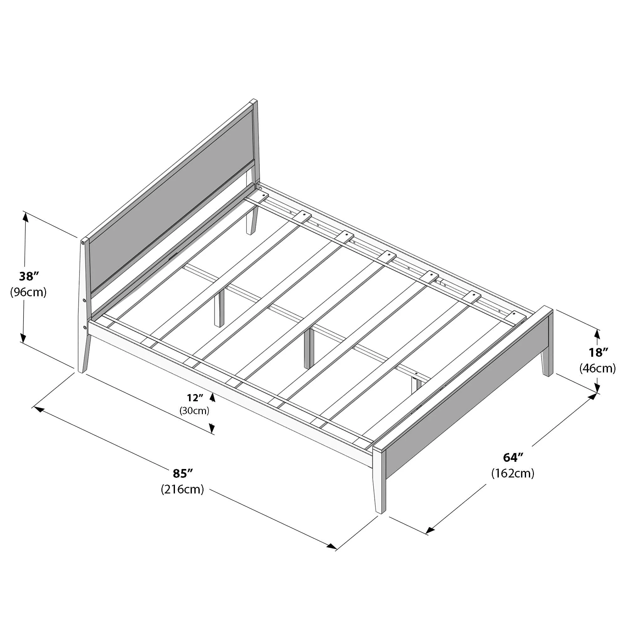 Queen Panel Bed - Image 28