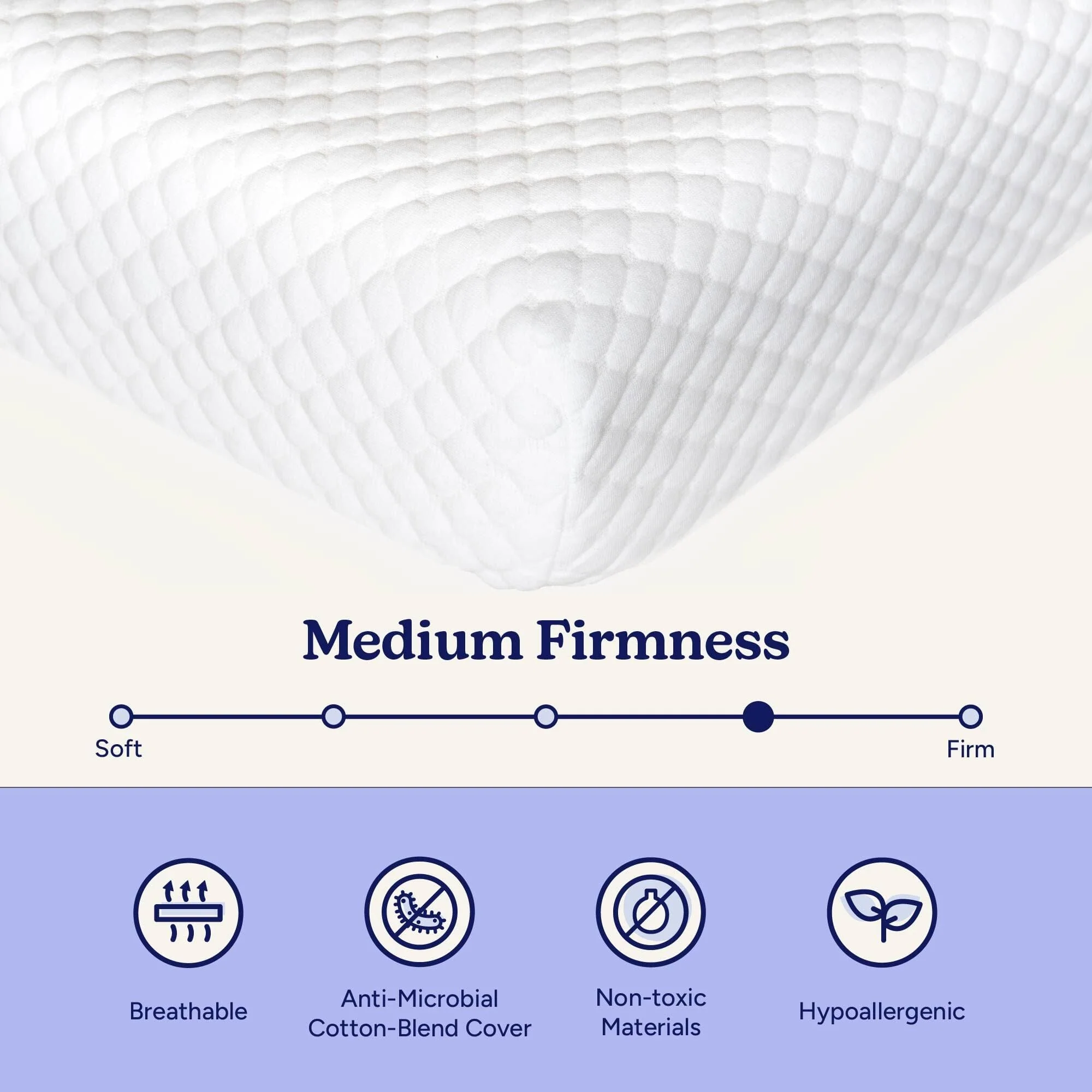 Two Pack 8-Inch Twin Memory Foam Mattress - Image 3
